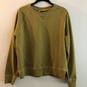 Universal thread green long sleeve sweatshirt